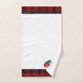 Joyeux Noël ramassage et arbre Serviette de bain e (Serviette à main)