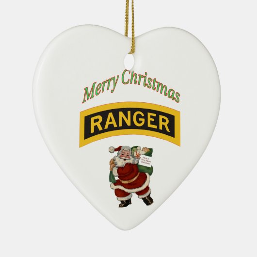 Joyeux Noël Ranger Ornement (Droite)