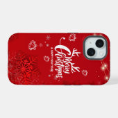 Joyeux Noël Red Modern (Verso Horizontal)