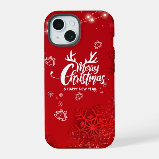 Joyeux Noël Red Modern (Verso)