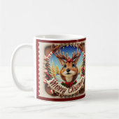 Joyeux Noël Reindeer Mug (Gauche)