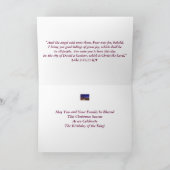 Joyeux Noël religieux de carte de Nashville (Intérieur)