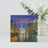 Joyeux Noël, rivière Chicago, MODÈLE (Debout devant)