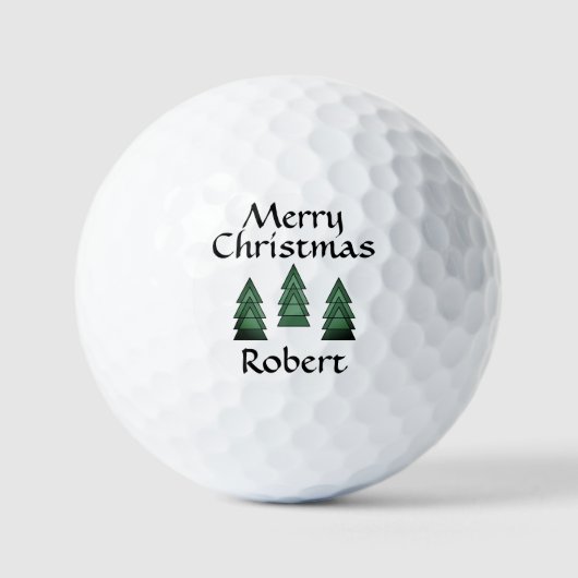 Joyeux Noël #Robert balles de golf par dalDesignNZ (Recto)
