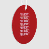 Joyeux Noël, Rouge, Rose, Noël, Joyeux (devant)