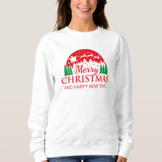 Joyeux Noël Rouge Top sweatshirt de qualité