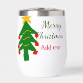 Joyeux Noël rouge vert Noël ajouter le nom (Avant)