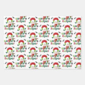 Joyeux Noël Santas Aide Envelopper les feuilles de (Devant 2)