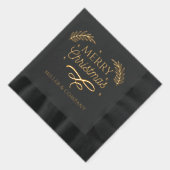 Joyeux Noël Script Entreprise Nom personnalisé (Droite)