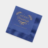 Joyeux Noël Script Entreprise Nom personnalisé (Gauche)