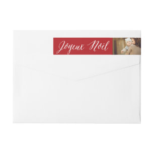 Joyeux Noel Script Photo-adres voor Kerstmis