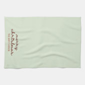 Joyeux Noël Serviettes de cuisine (Horizontal)