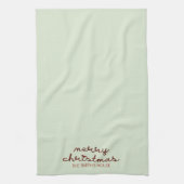 Joyeux Noël Serviettes de cuisine (Vertical)