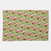 Joyeux Noël Serviettes de cuisine Teddy Ours (Horizontal)