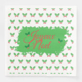 Joyeux Noel - serviettes en papier (Devant)