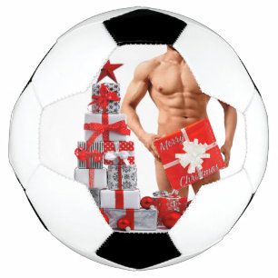 Joyeux Noël SlipperyJoe rouge blanc argent cadeau