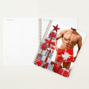 Joyeux Noël SlipperyJoe rouge blanc argent cadeau
