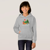 Joyeux Noël Sloth Sweat - shirt à capuche de Noël (Devant entier)