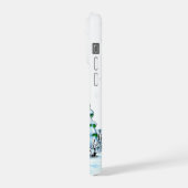 Joyeux Noël ! Snowman avec chat et chiot (Côté gauche)