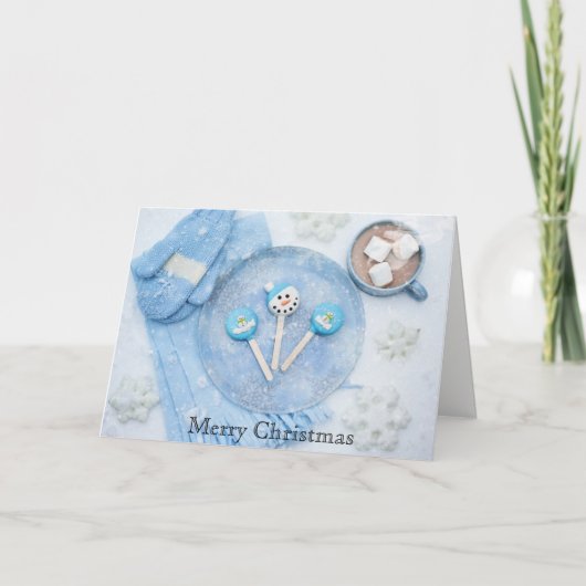 Joyeux Noël Solstice Carte de voeux (Devant)