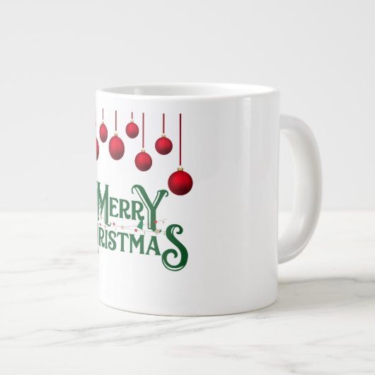 Joyeux Noël Spécialité café Mug (Devant droit)