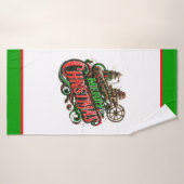 Joyeux Noël steampunk (Serviette de bain)