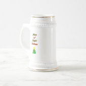 Joyeux Noël Stein Mug (Devant gauche)