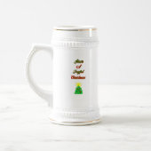 Joyeux Noël Stein Mug (Gauche)
