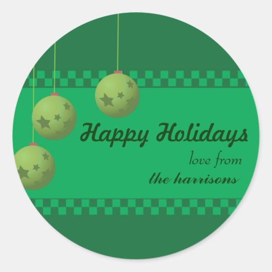 Joyeux Noël - stickers Noël (Devant)