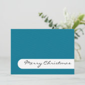 Joyeux Noël - Stripes - Carte de voeux (Debout devant)