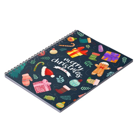 Joyeux Noël Stuff Journaux Carnets (Côté gauche)