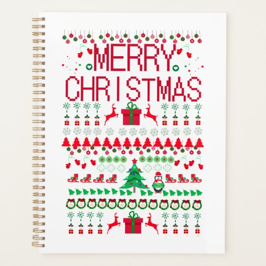 Joyeux Noël style Sweat hideux (Devant)
