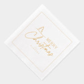 Joyeux Noël stylisé Arbre Motif ID1009 (Droite)