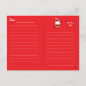 Joyeux Noël sur mesure et une bonne carte du Nouve (Dos)