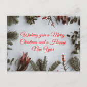 Joyeux Noël sur mesure et une bonne carte du Nouve (Devant)