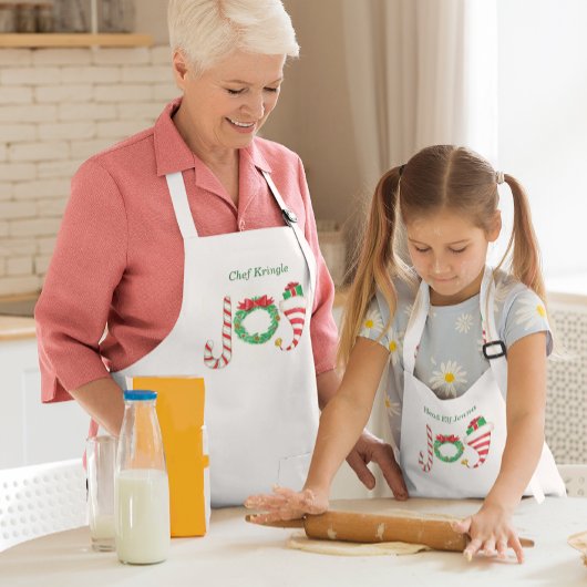 Joyeux Noël Tablier personnalisé