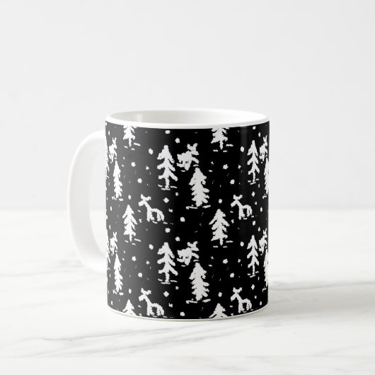 Joyeux Noël ! Tasse à café (Devant gauche)