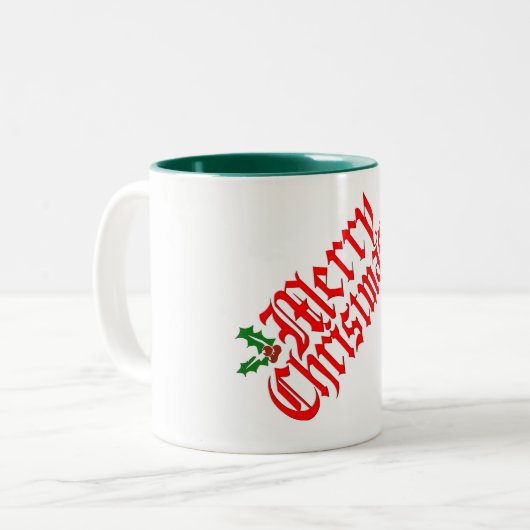 joyeux Noël tasse design (Devant gauche)