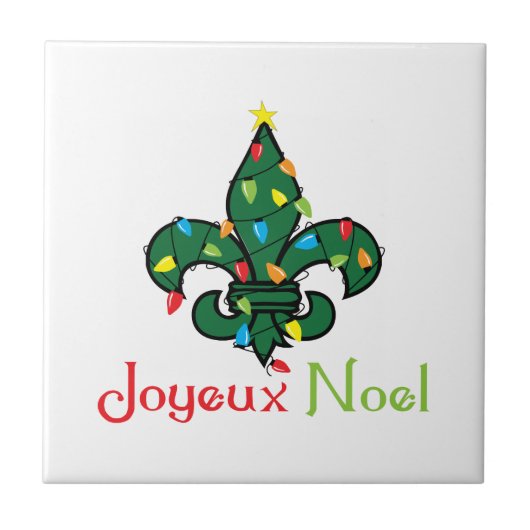 Joyeux Noel Tegeltje (Voorkant)