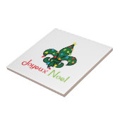 Joyeux Noel Tegeltje (Zijkant)