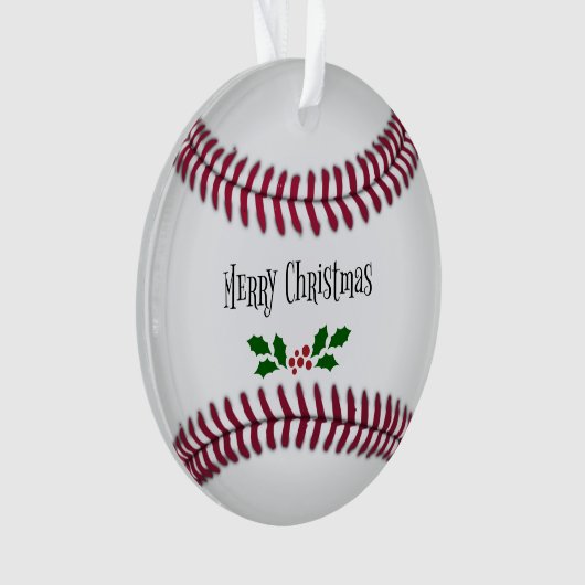 Joyeux Noël, Thème De Baseball, (devant)