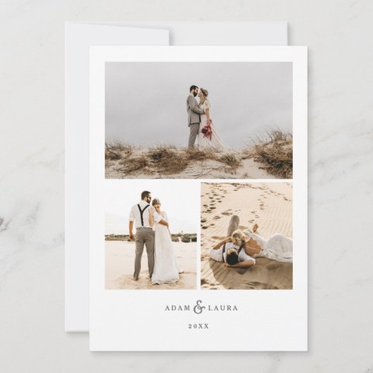 Joyeux Noël tout simplement moderne | CARTE PHOTO  (Dos)