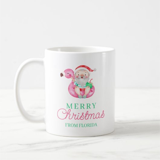 Joyeux Noël Tropical Mug (Gauche)