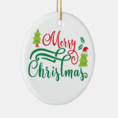 Joyeux Noël | Typographie moderne | Ornement (Droite)