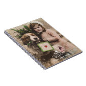 joyeux Noël vacances cahier vintage (Côté Droit)