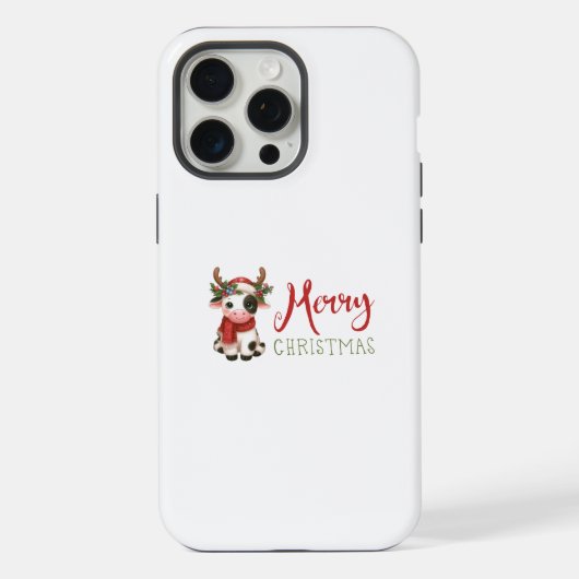 Joyeux Noël vache mignonne  (Verso)