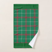 Joyeux Noël vert Plaid (Serviette à main)