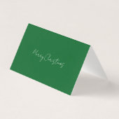 Joyeux Noël verte amour de dieu (Back)