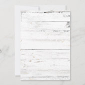 Joyeux Noël Vintage Blue Truck Invitation (Dos)