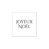 Joyeux Noël, vrolijk kerstfeest in het Frans, Rubberstempel (Afrduk)